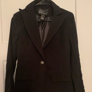 Black suit jacket